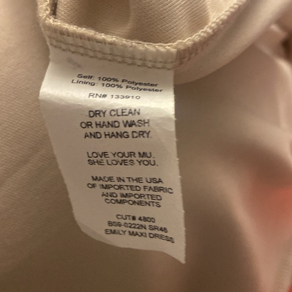 NWT Show Me Your Mumu Dresses Emily Empire Maxi Dress size medium - Picture 7 of 7